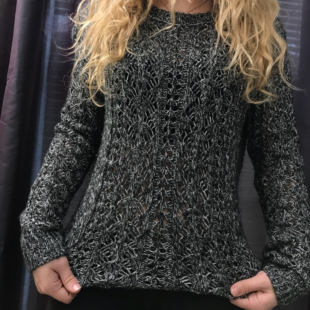 Black and White sweater