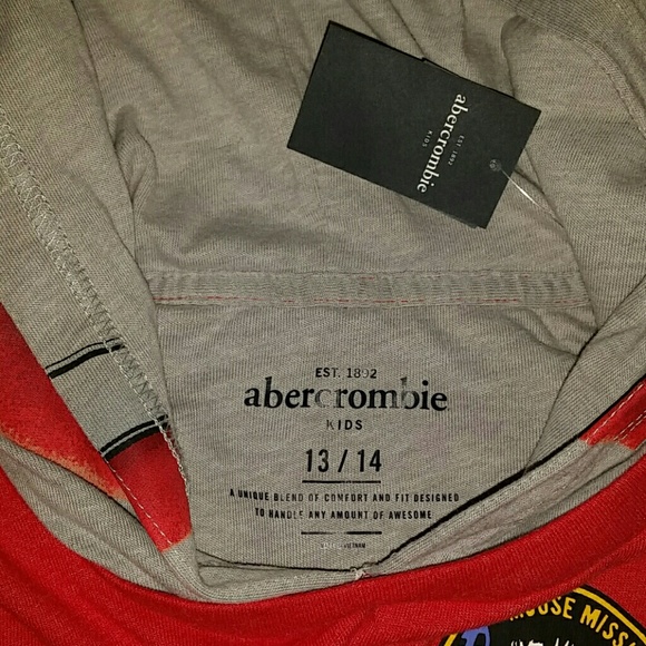 NWT Abercrombie Kids long sleeve hoodie - Picture 5 of 5