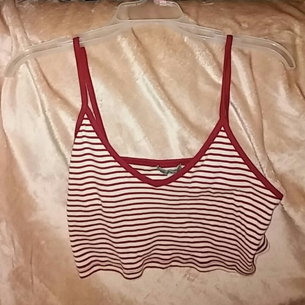Charlotte Russe Large Cropped Top