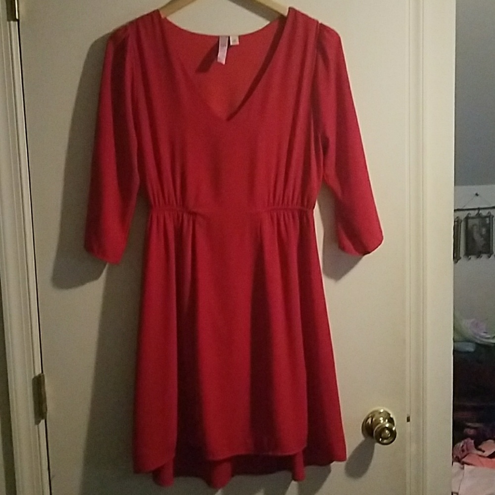 Red formal/work dress