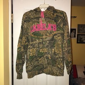 Cabela’s camo sweatshirt