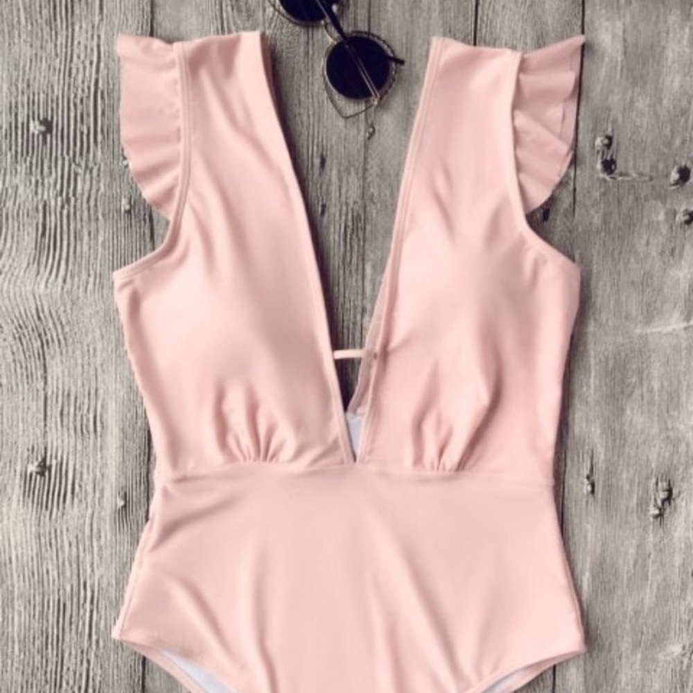 ZAFUL - Ruffled sexy swimsuit