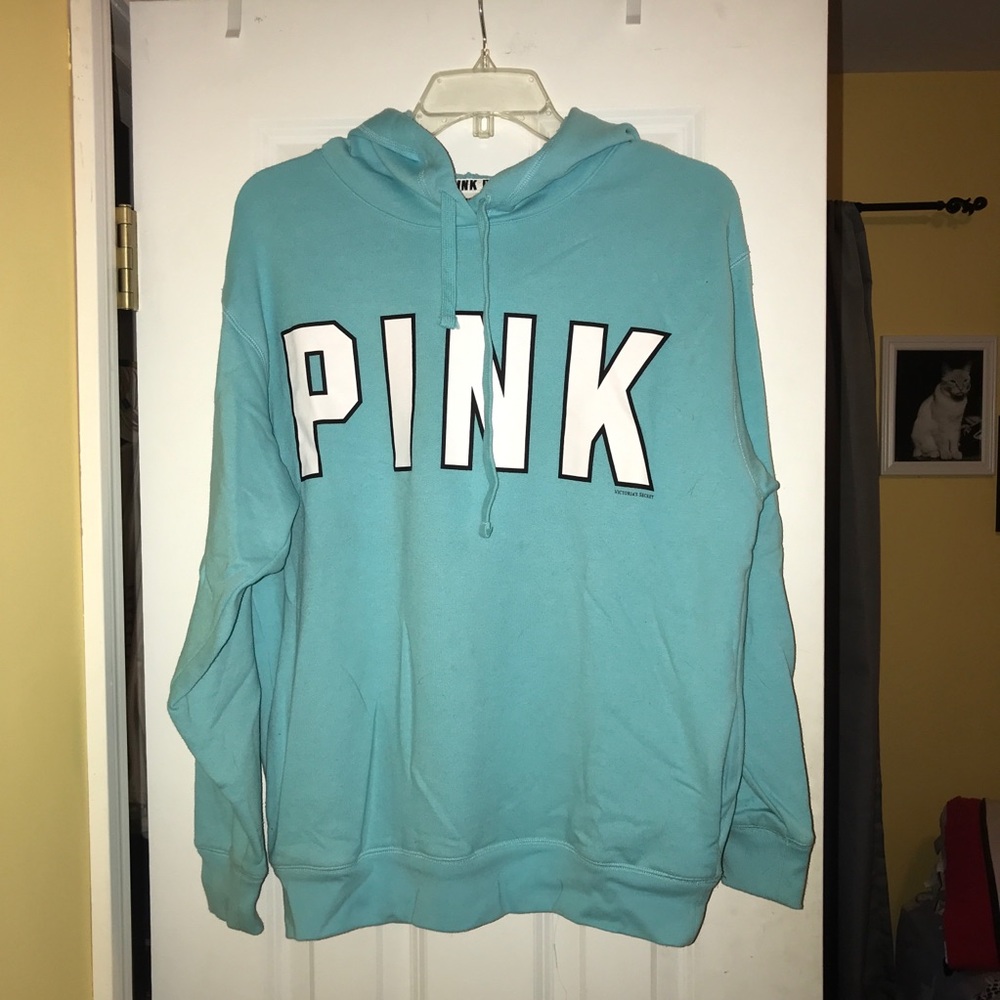 Pink hoodie