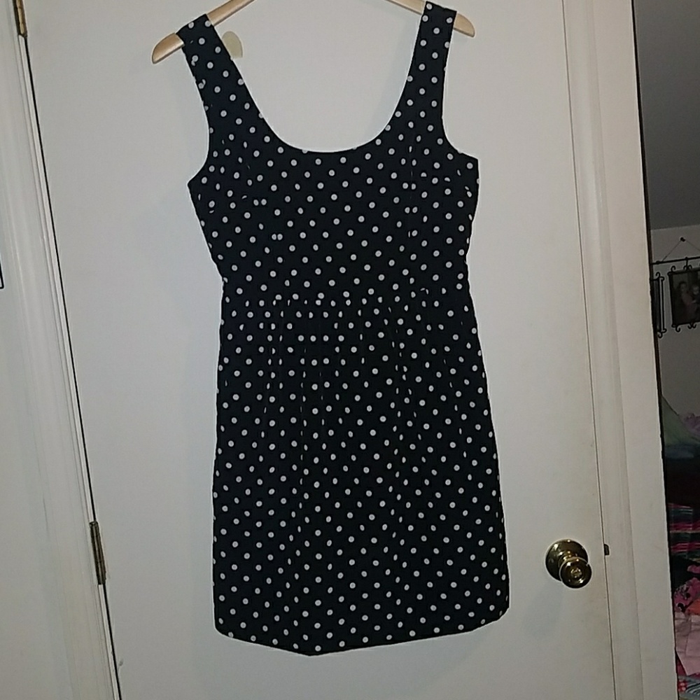 Black and White polka dot dress