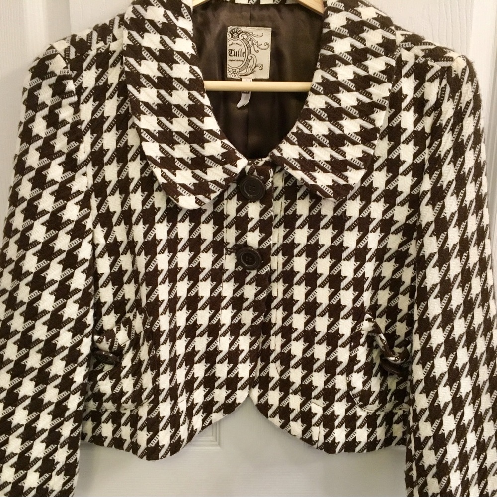 Sold - Tulle (Anthropologie) Cropped Blazer M