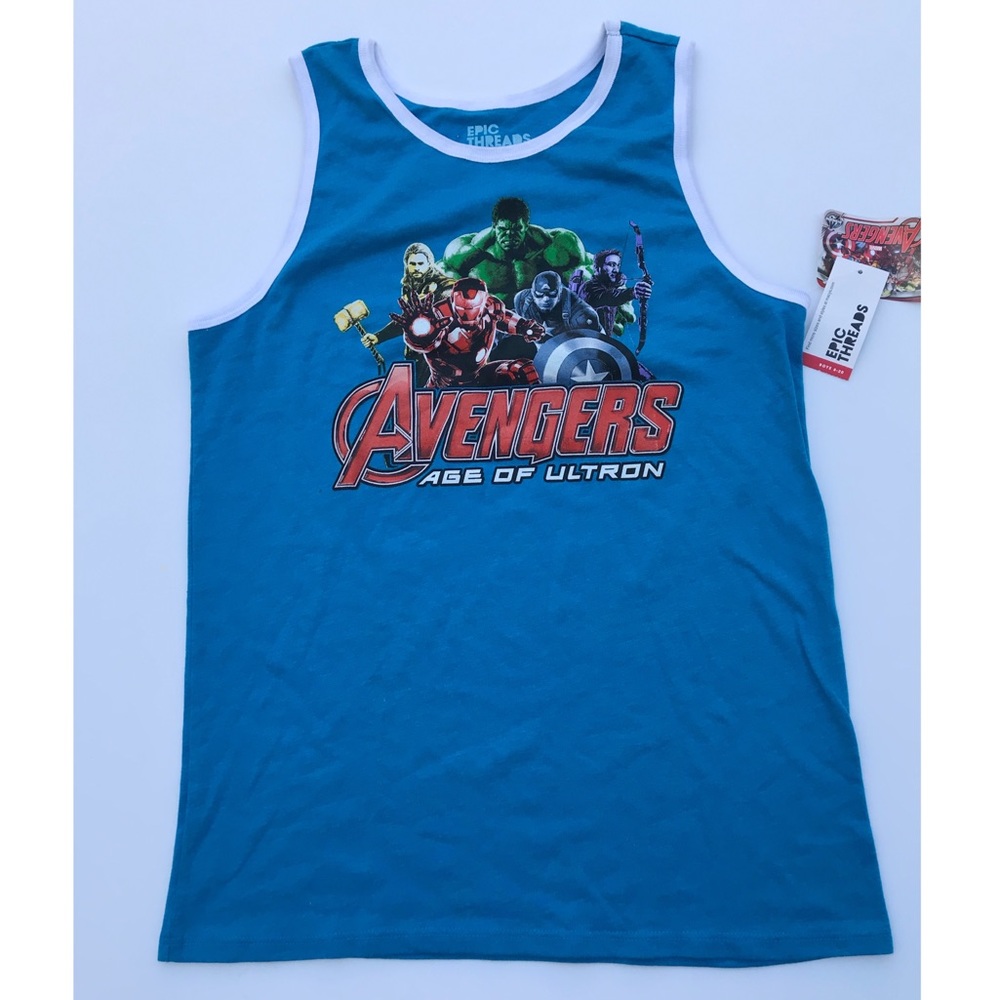 🆕NWT Epic Threads Avengers Age of Ultron Tank
