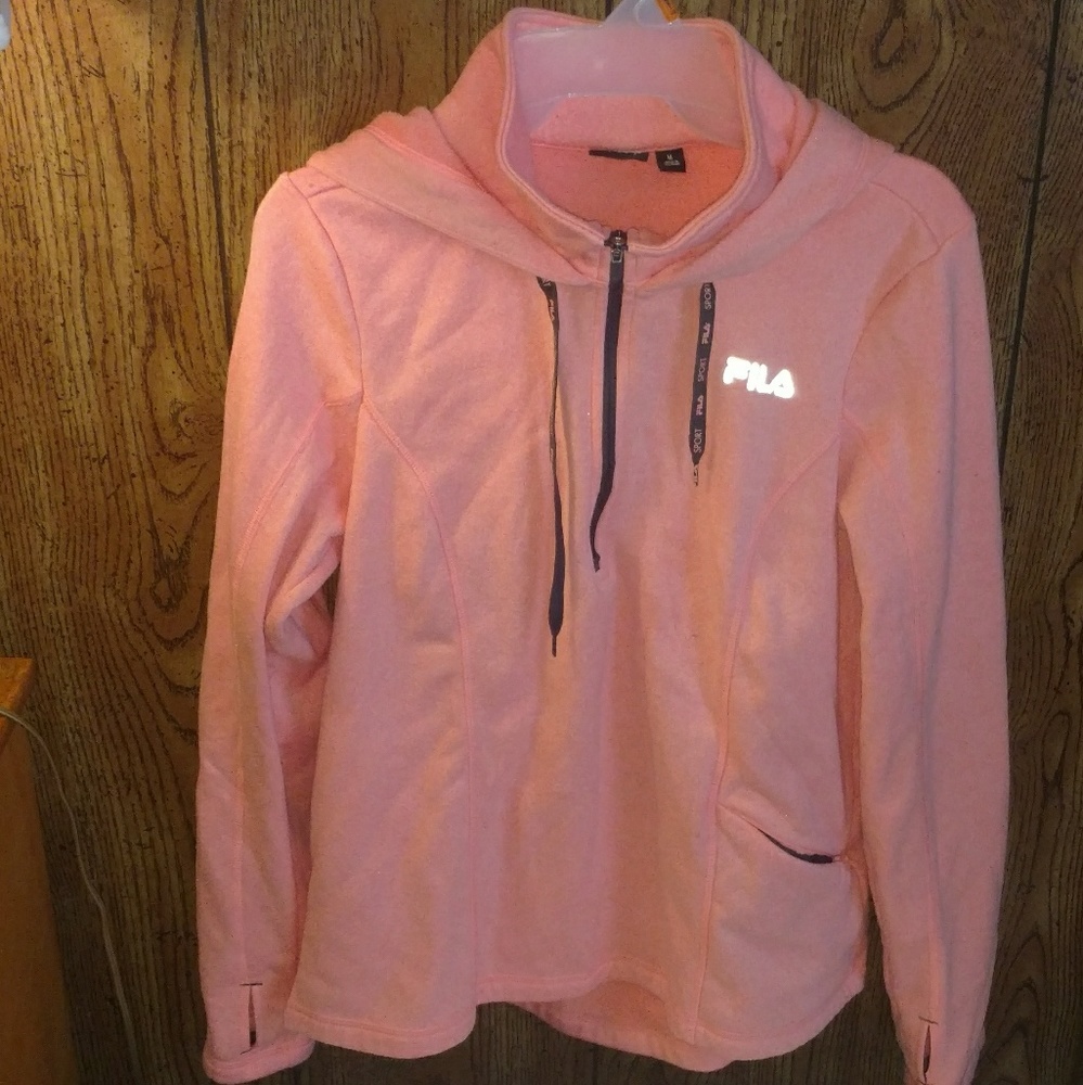 Hooded Fila jacket