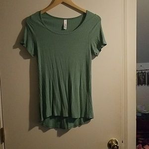 Dark mint green Lularoe Classic Tee