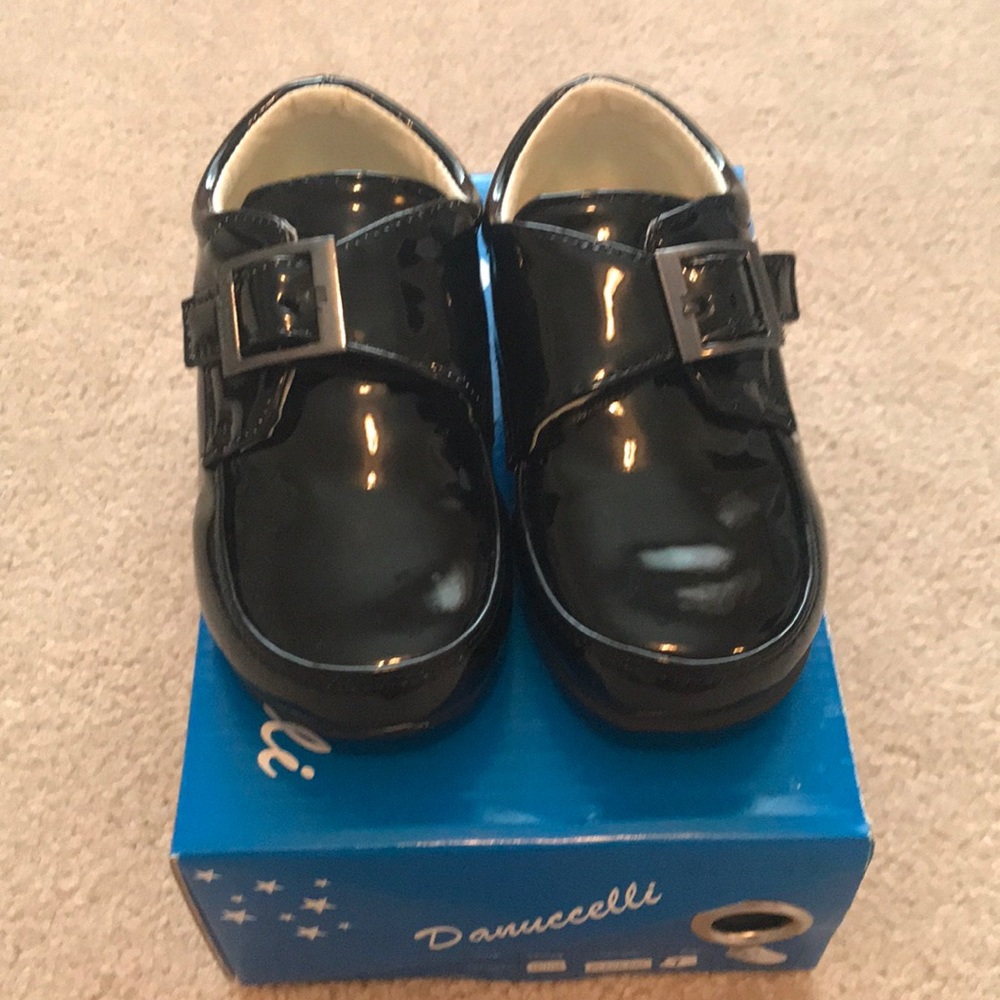 Toddler Boys Patent Dress Shoe