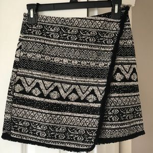 H&M Tweed Mini Skirt