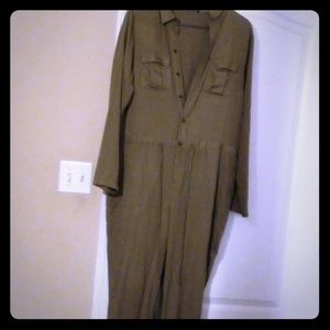 Fashion nova olive jumpsuit