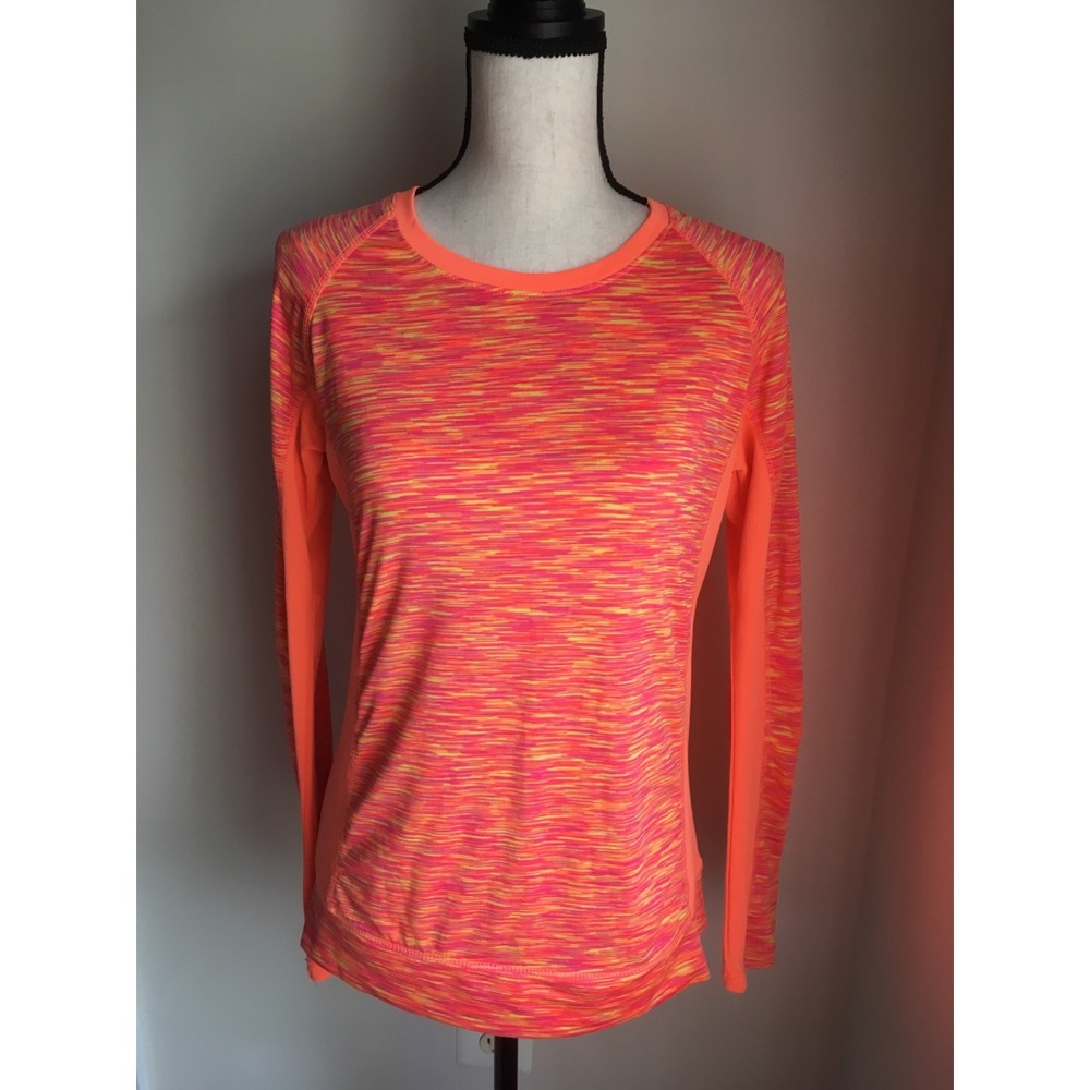 Bright Orange Workout Long Sleeve