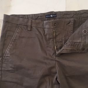 STONE ROSE KHAKI STRETCH CHINOS - SIZE 34