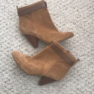 Leather booties