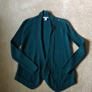 Green WHBM cardigan