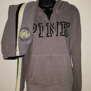 Limited Edition PINK Small Hoodie Gym Set LIKE NEW
