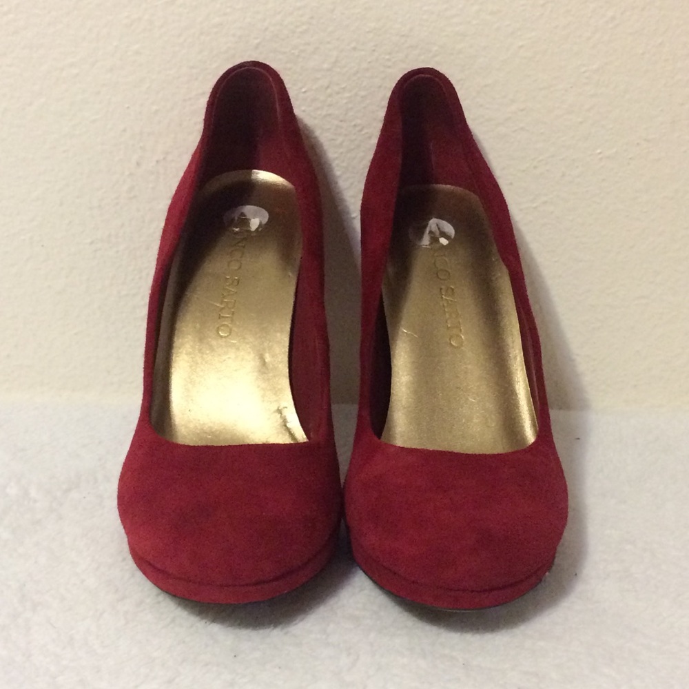 Suede Pumps
