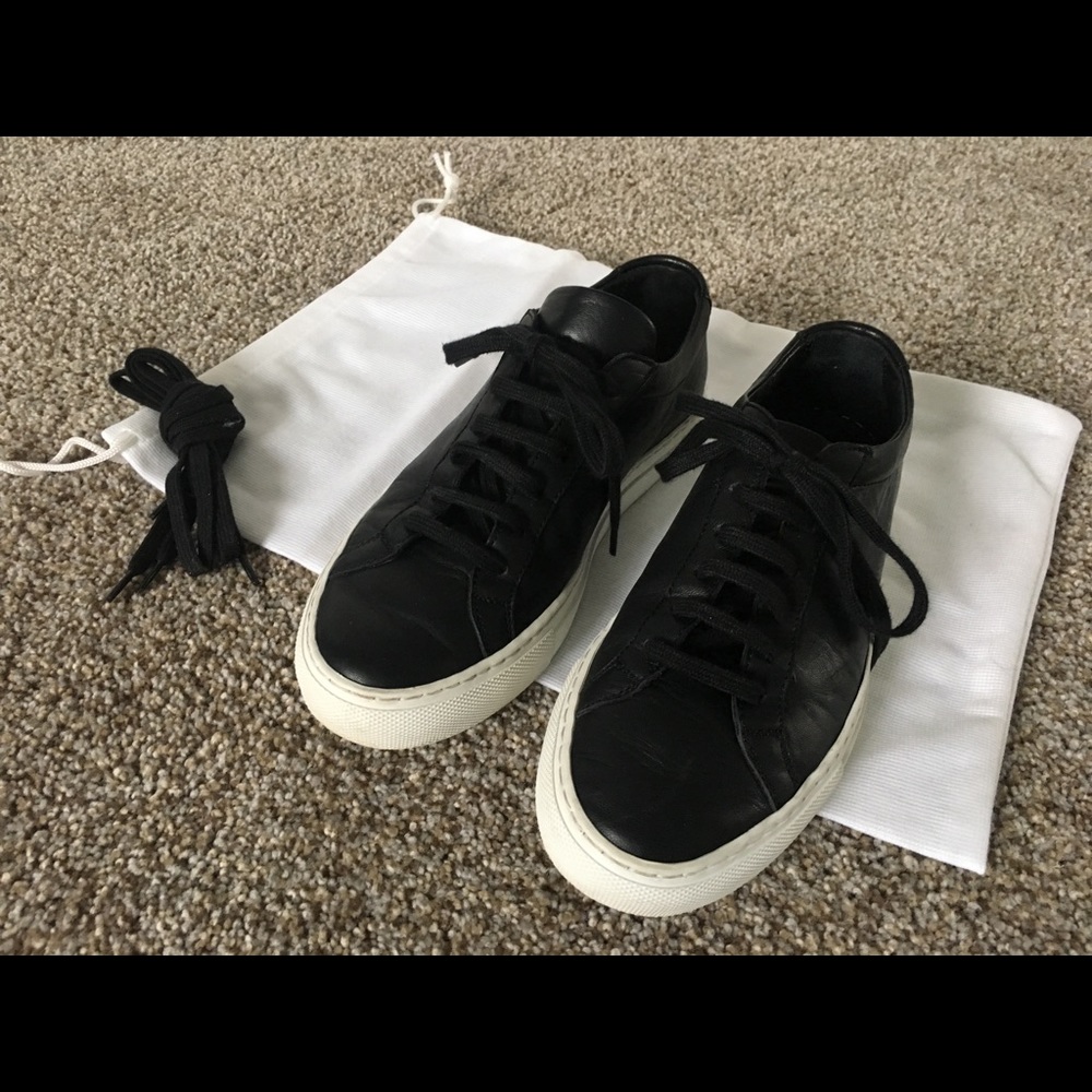 Women by Common Project Leather Sneakers