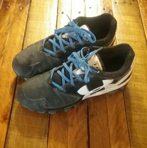 Under armour cleats. Worn one season