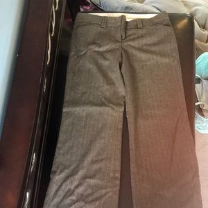 Brown lined dress pants