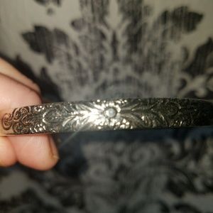 Sterling silver bangle bracelet