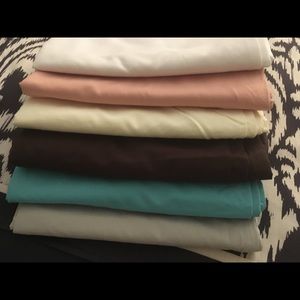 Bamboo pillowcases queen set