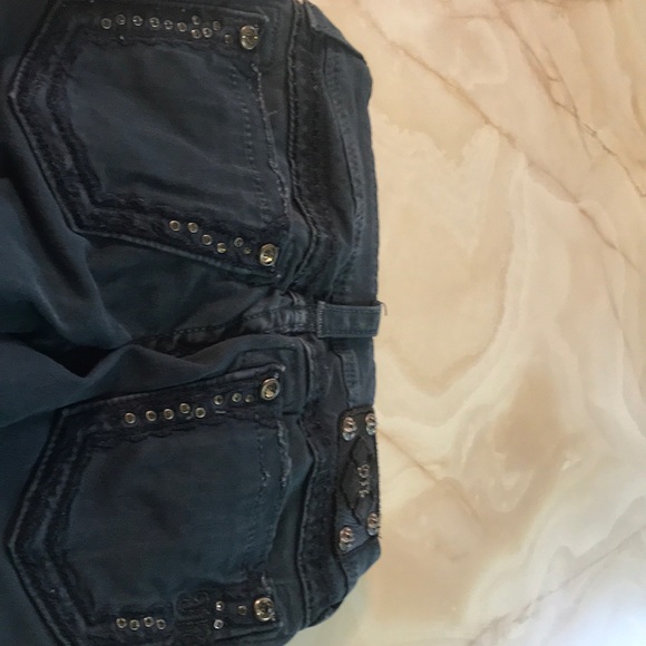 Dark Green Miss me jeans - Picture 3 of 4