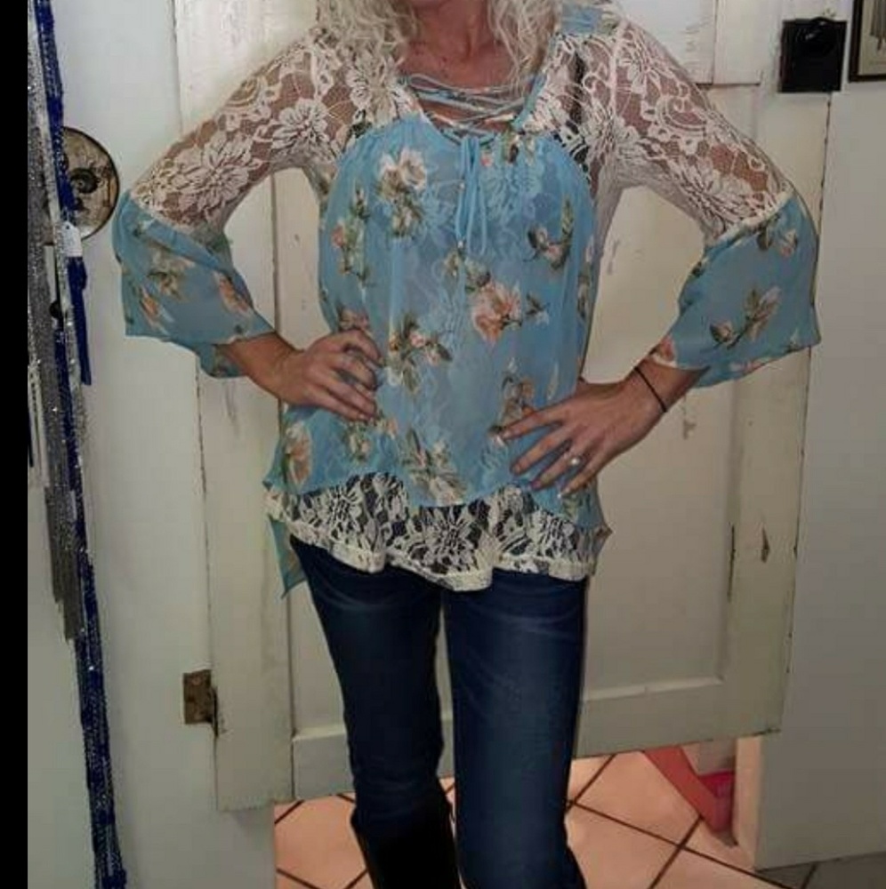 Rye boho chic top