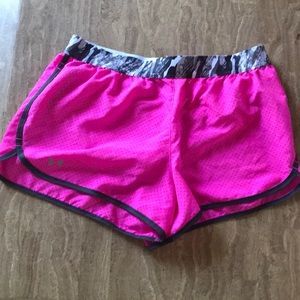 Under armour running shorts