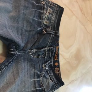 Light pair of rock revival jeans