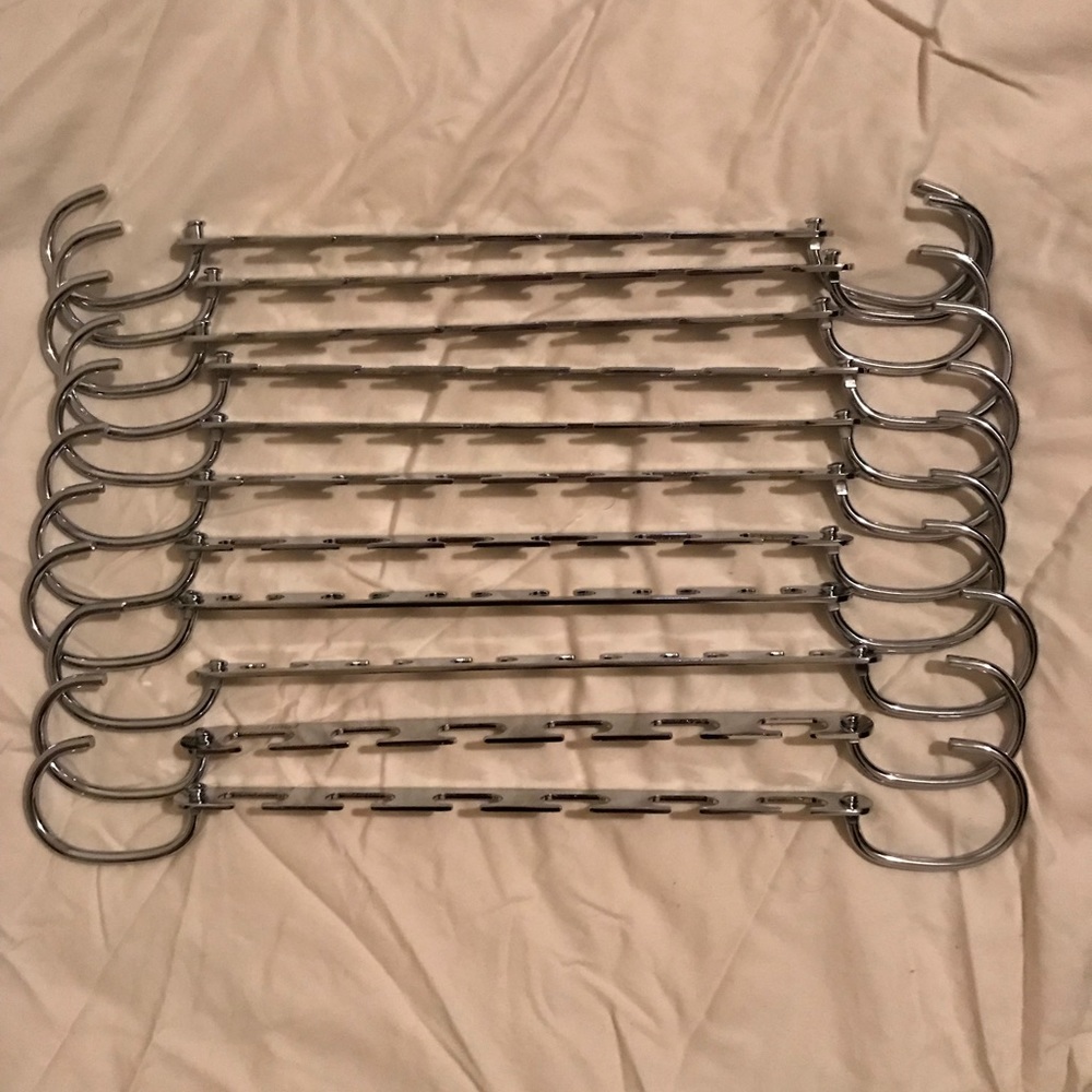 Chrome Wonder Hangers Set of 12