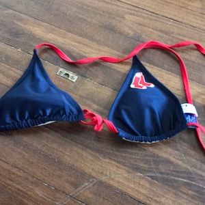 Boston Red Sox bikini top