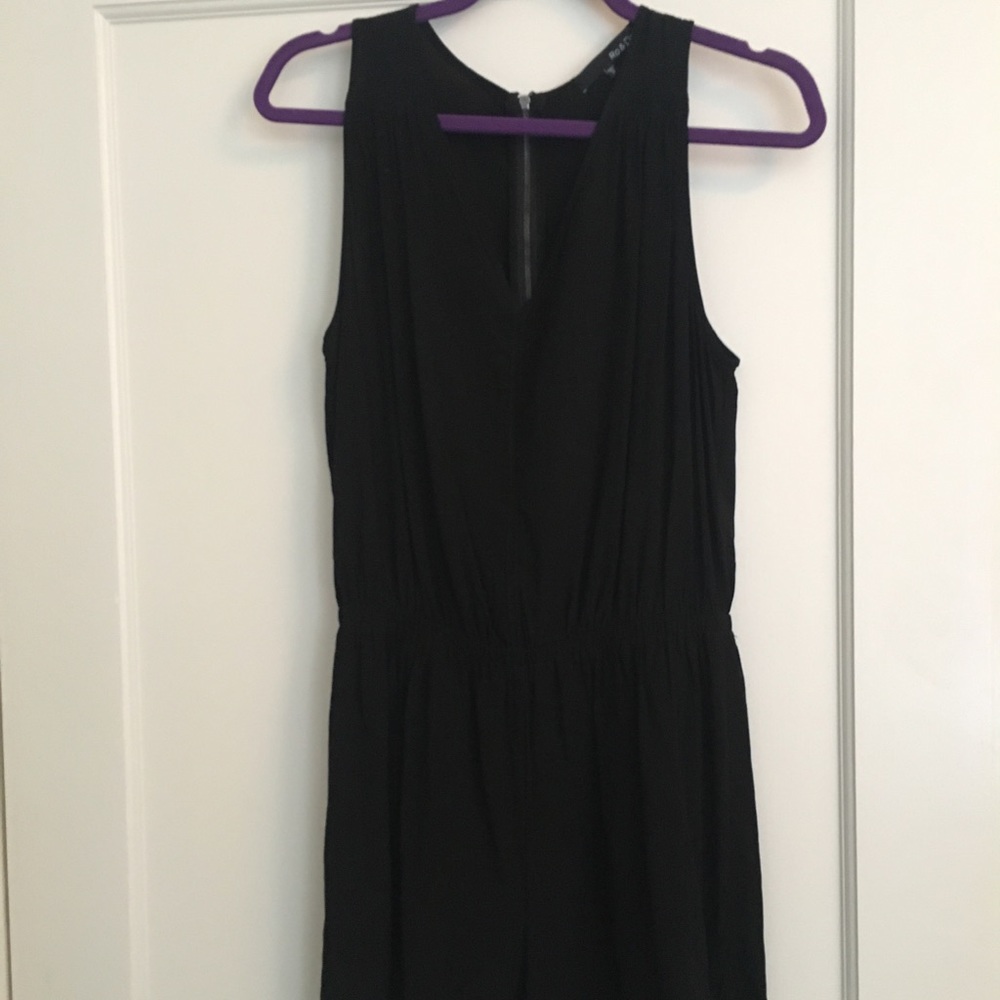 Ro & De black shorts romper