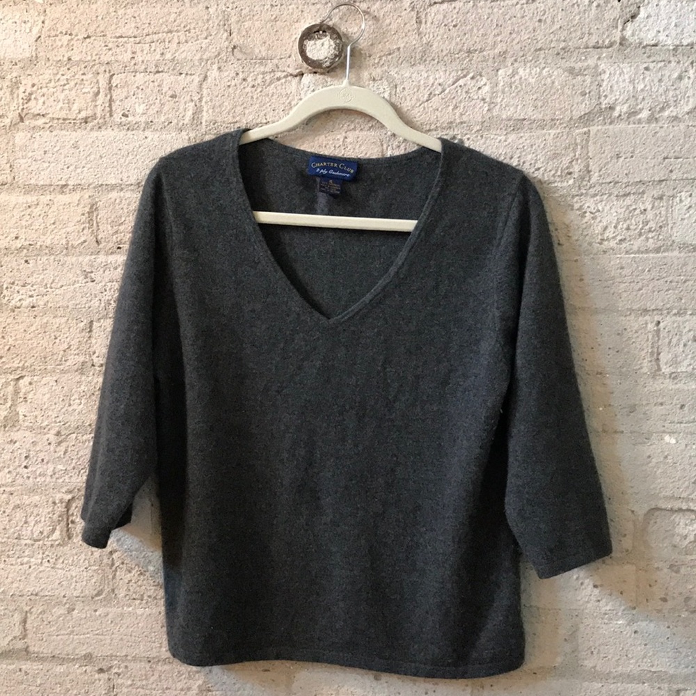 Charter Club 2 ply cashmere