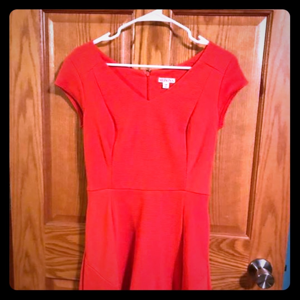Merona orange dress
