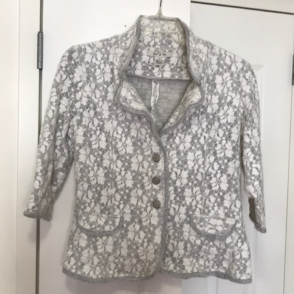 Lace blazer size XL