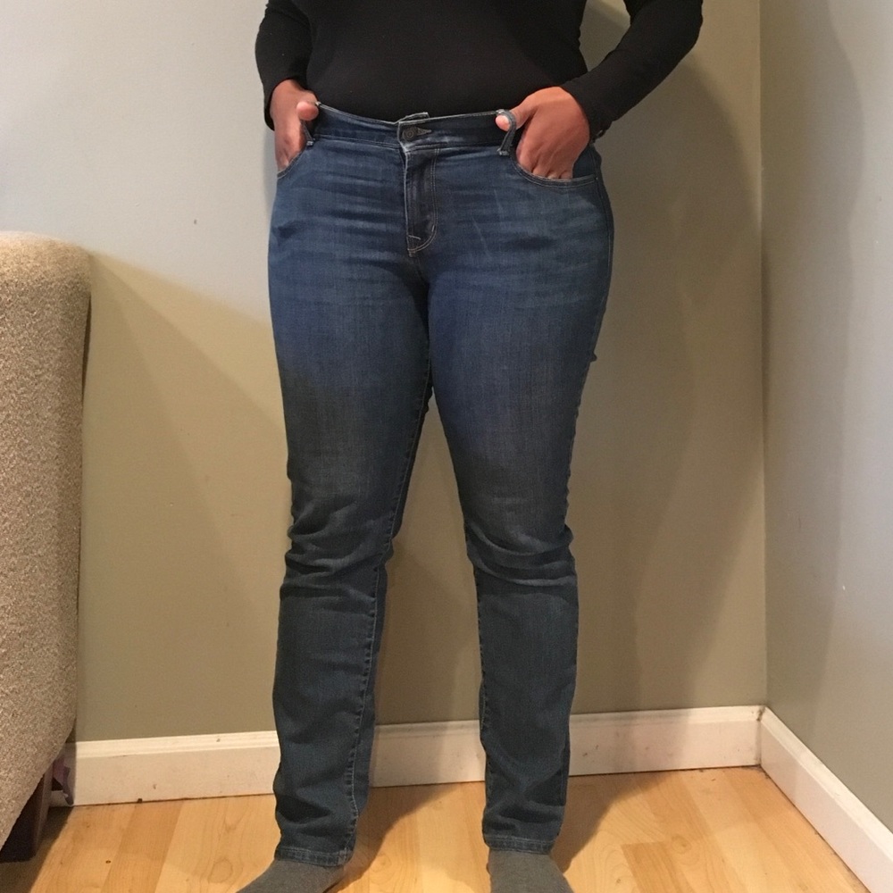 Straight jeans