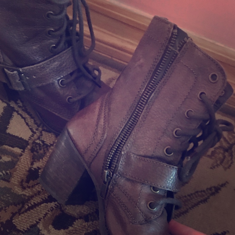 Steve Madden Combat Boots