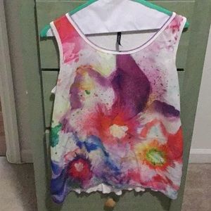 Colorful tank