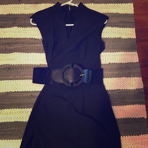 Antonio Melani Black belted dress