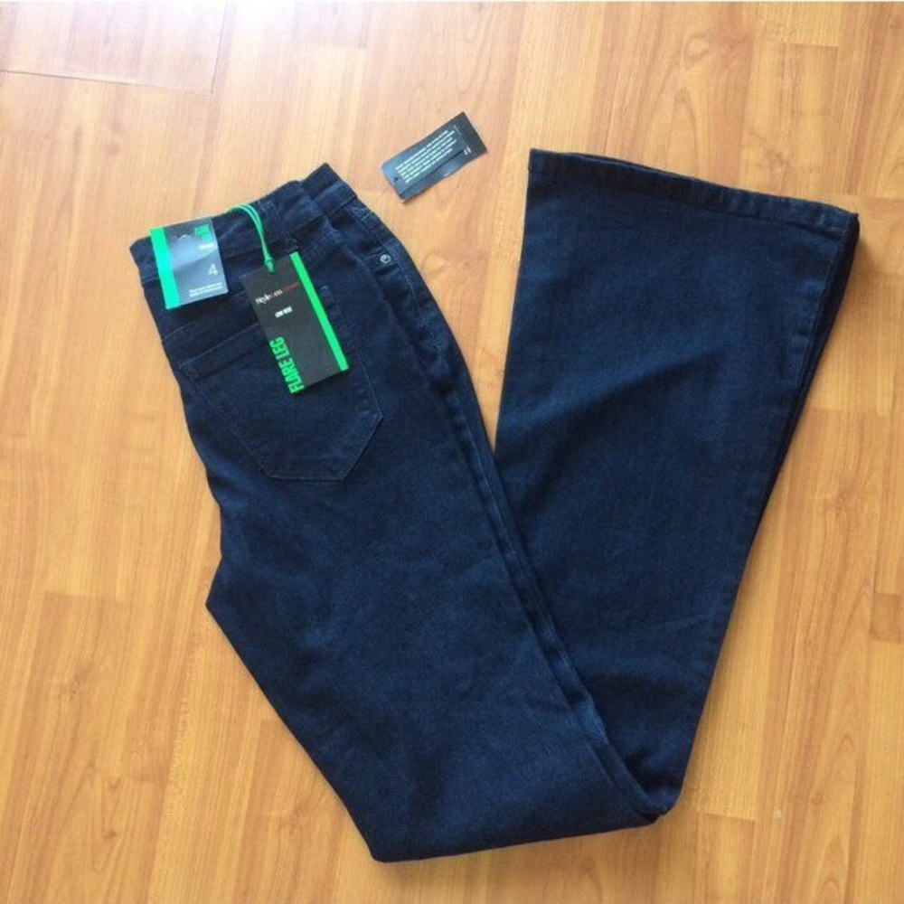Style & co dark wash flare jeans 4 - Picture 1 of 4