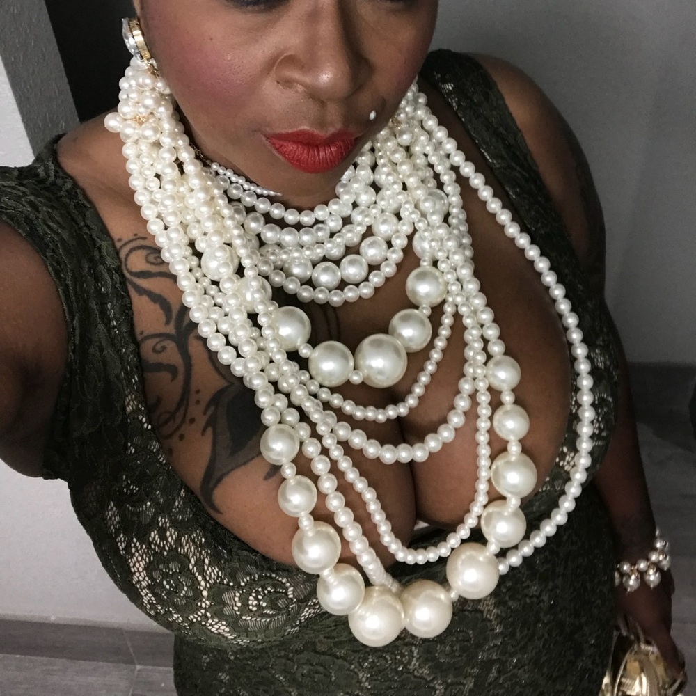 Imitation pearls