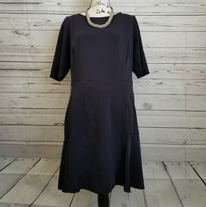 🎈Sale🎈ZARA basic black dress short sleeve (A18)