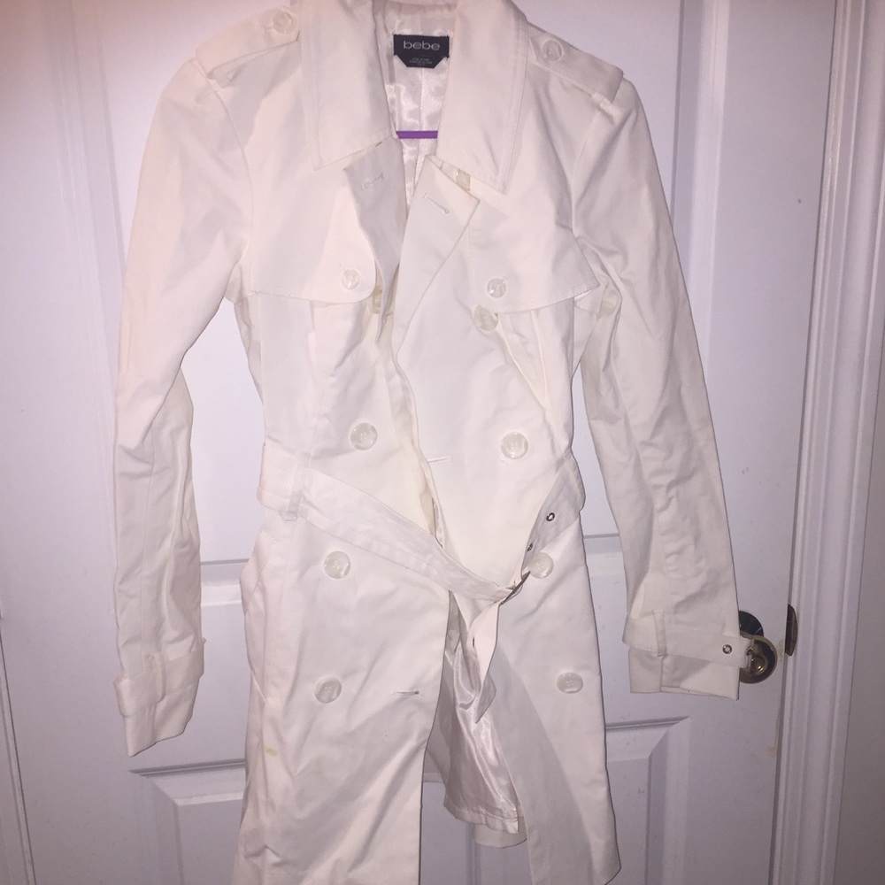 Bebe peacoat w/ belt.