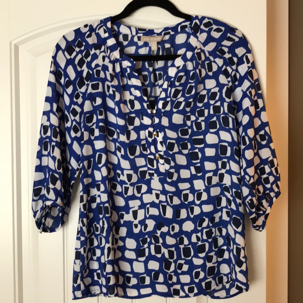 Banana Republic silk blouse