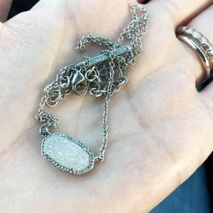 White Druzy Elisa (Kendra Scott)