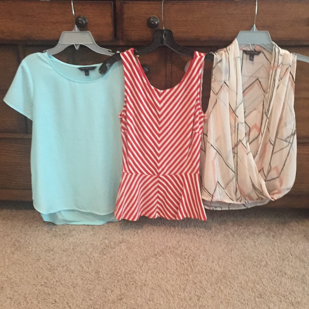 3 banana republic XS dress shirts