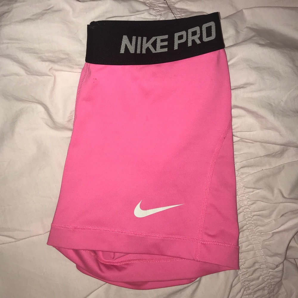 Neon Pink Authentic Nike Pros