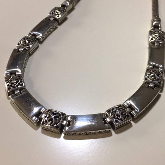 Brighton necklace silver 16” - Picture 1 of 3
