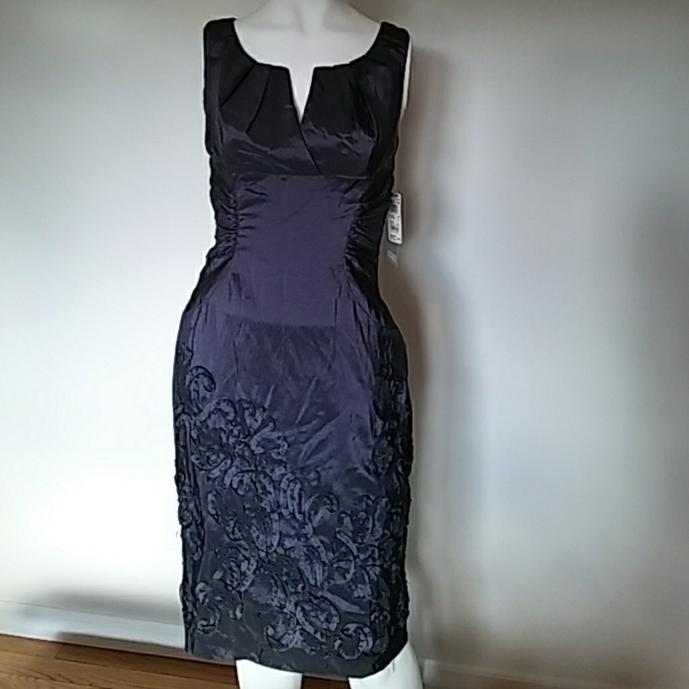 Adrianna Papell dress.